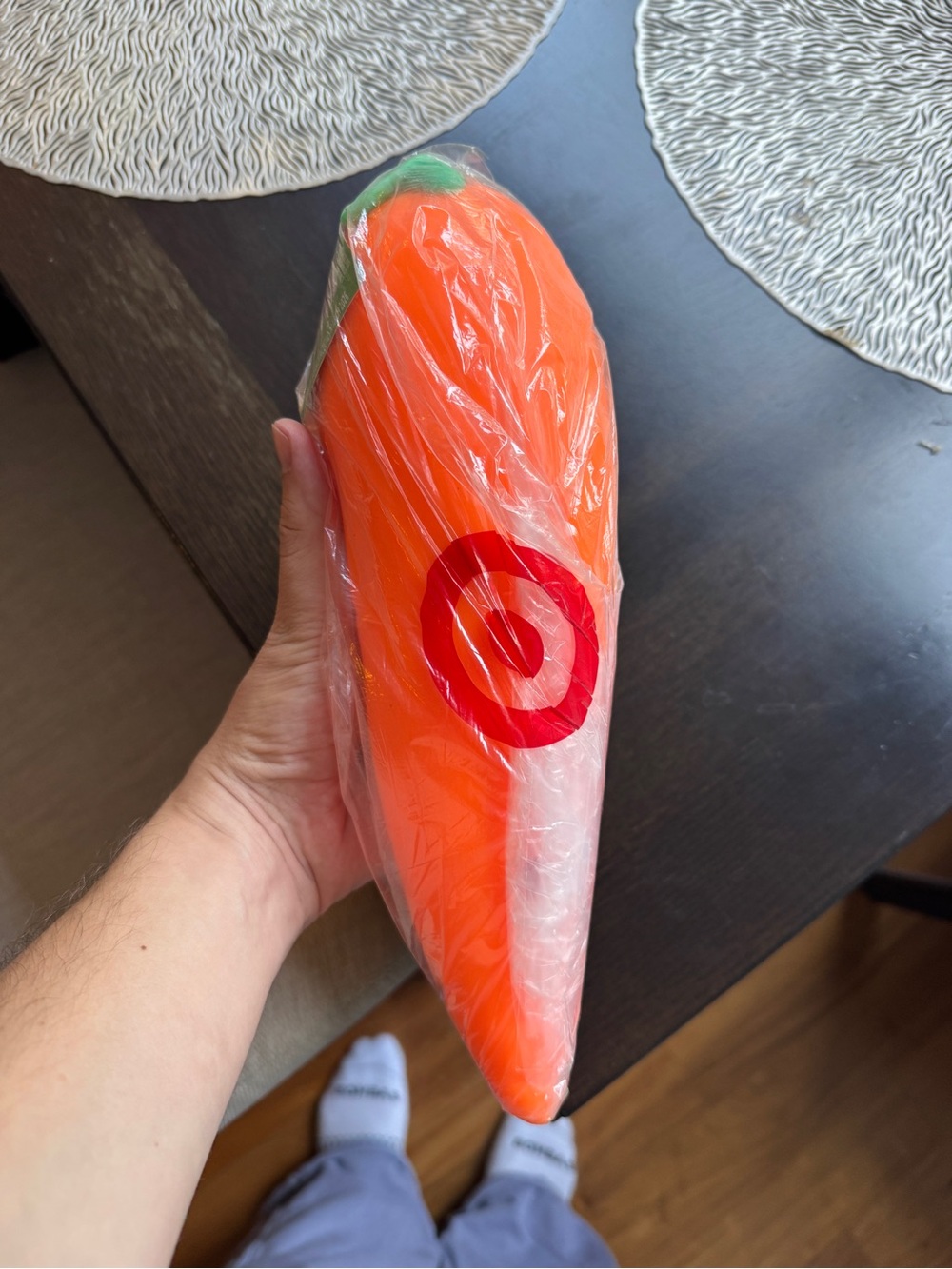 Sunny Days Squishy Giant Carrot NEW 100% Authentic